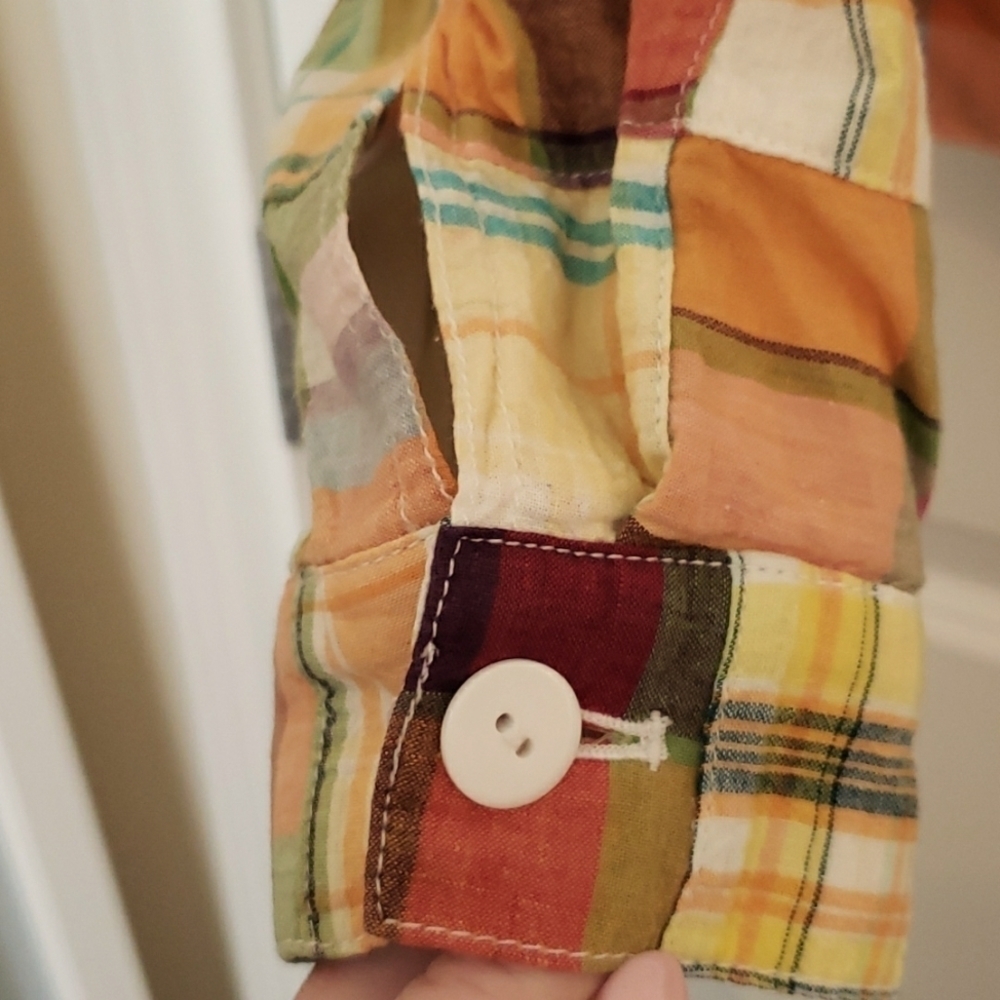 Pendleton Patchwork Button Up Coat - Size S - image 3